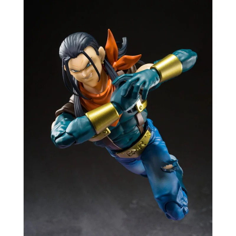 Dragon Ball GT action figure SHFiguarts Super Android 17 20 cm