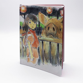 CHIHIRO'S JOURNEY - Spirited Away - Notebook 13.1x18.3x1.8cm