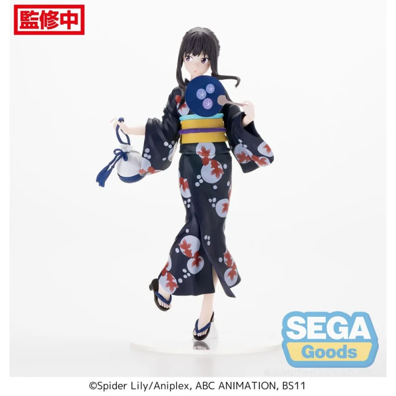 Lycoris Recoil Luminasta PVC statuette Takina Inoue Going out in a yukata 19 cm