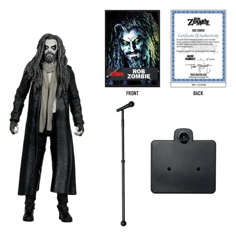 Metal Music Maniacs Wave 2 Rob Zombie 15 cm