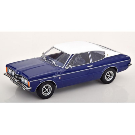 FORD TAUNUS GXL COUPE WITH VINYL ROOF 1971 DARK BLUE/WHITE