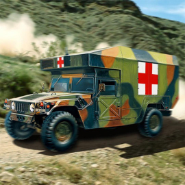 Plastic model tank M997 Ambulance 1:35