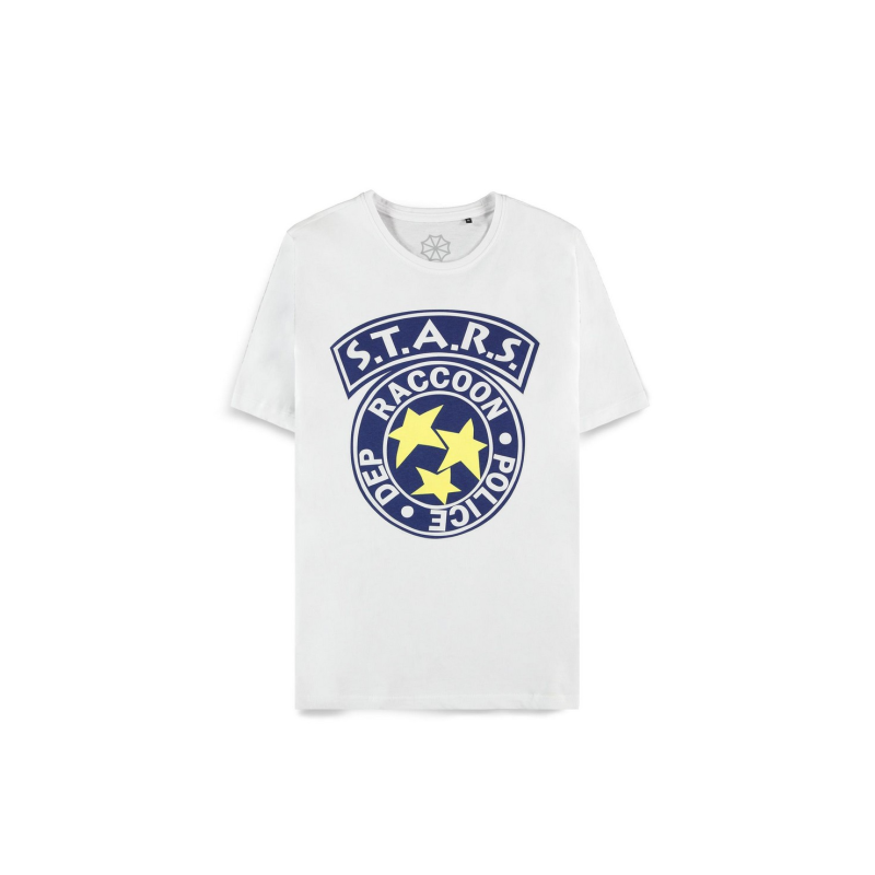  Resident Evil: STARS Logo White T-Shirt