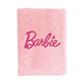 BARBIE - Premium Fur Notebook - A5 Format