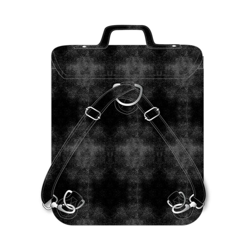 WEDNESDAY - Nevermore - Retro Convertible Backpack '22.5x 22.5 x 7cm'