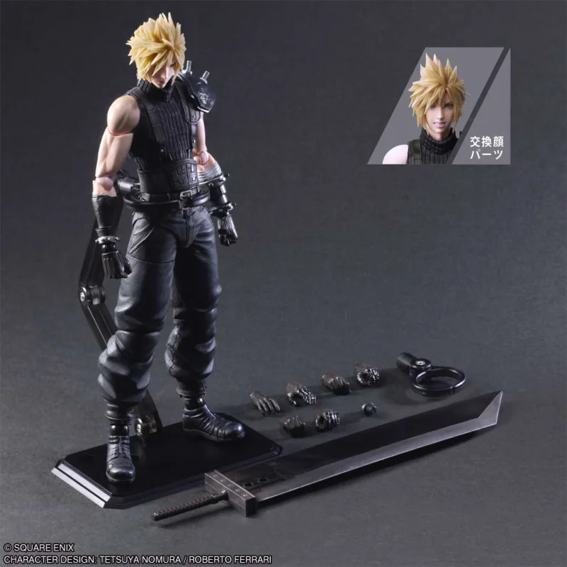 Final Fantasy 7 Rebirth Cloud Strife - Play Arts Kai