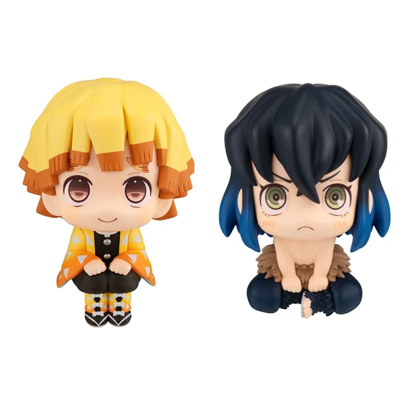 Demon Slayer: Kimetsu no Yaiba Look Up Zenitsu Agatsuma Smile Ver. & Inosuke Hashibira Bossy Ver. 11cm (with gift)