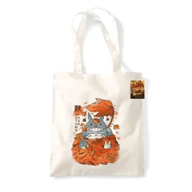 Illustration My Neighbor Autumn Tote Bag