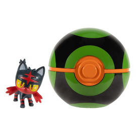 Pokémon Clip'n'Go Poké Balls Flamiaou & Sombre Ball