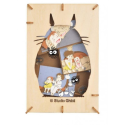 MY NEIGHBOR TOTORO - Totoro - Paper Theater Wood Style