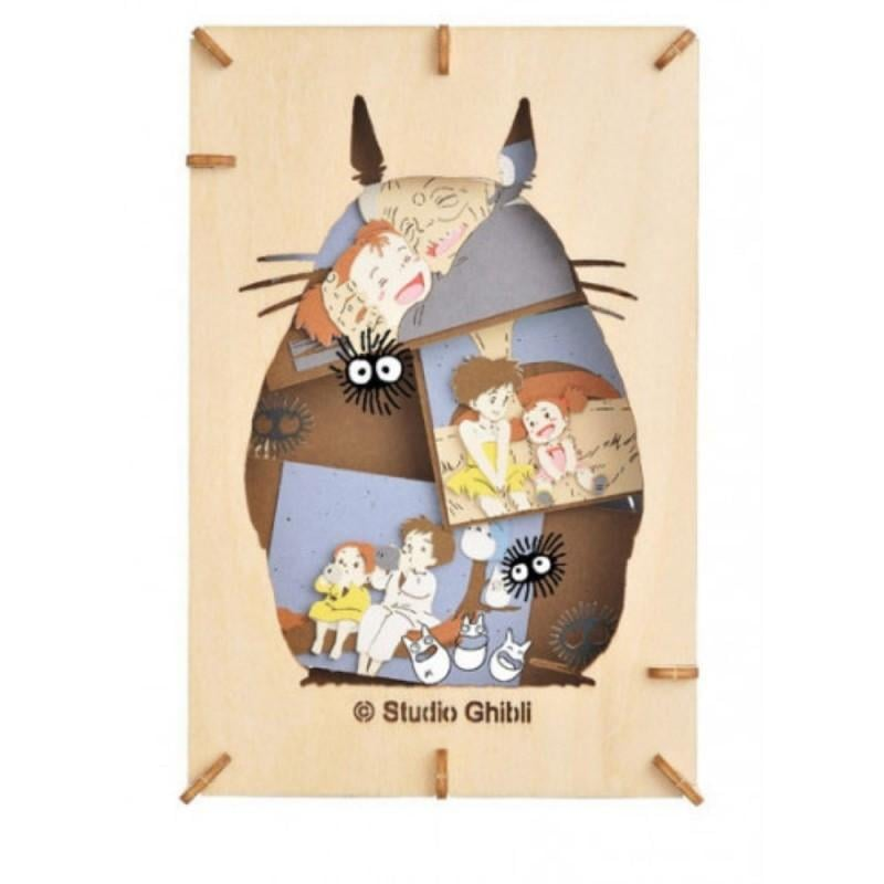 MY NEIGHBOR TOTORO - Totoro - Paper Theater Wood Style