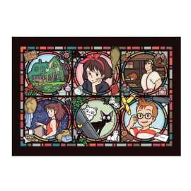  KIKI THE LITTLE WITCH - Characters - 1000P Stained Glass Puzzle