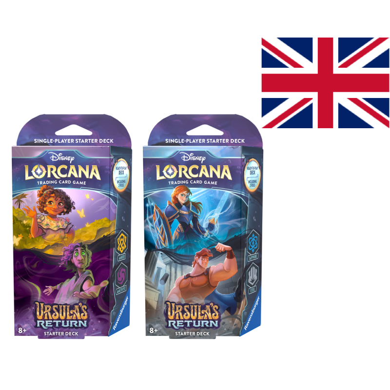 Disney Lorcana - Ursula's Return Starter Deck ENG (8 starters)