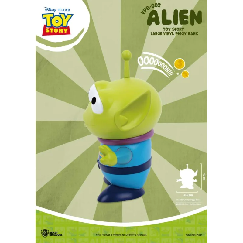 Toy Story Large Vinyl Piggy Bank Alien