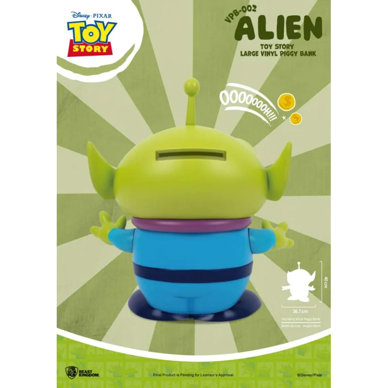 Toy Story Large Vinyl Piggy Bank Alien