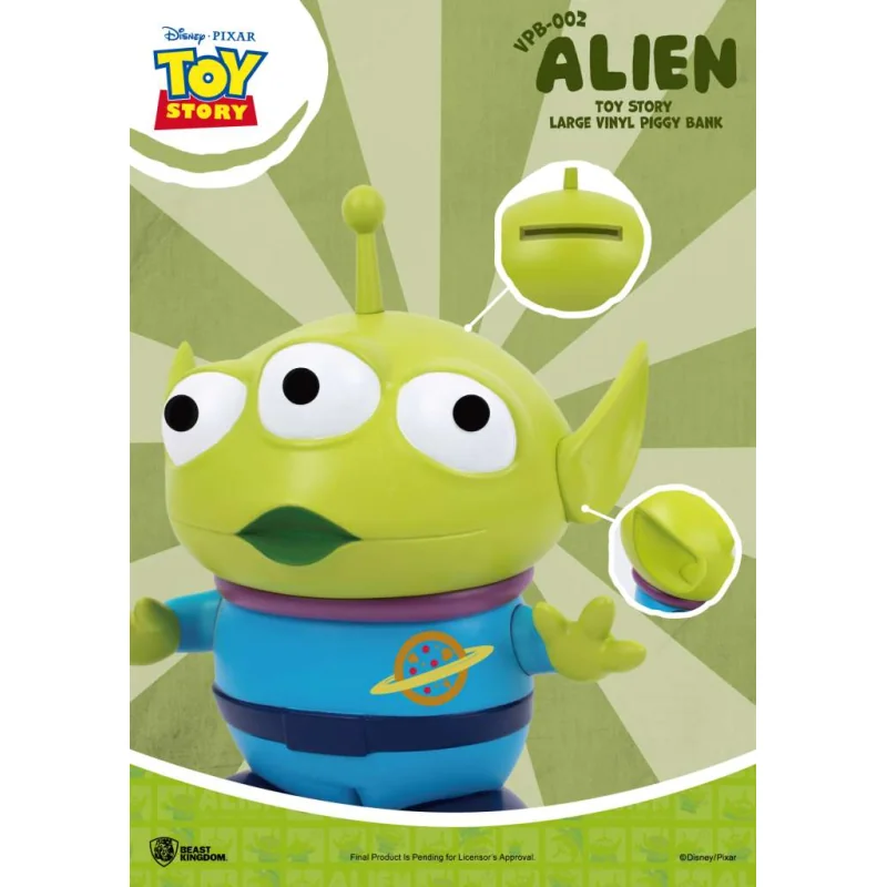 Toy Story Large Vinyl Piggy Bank Alien