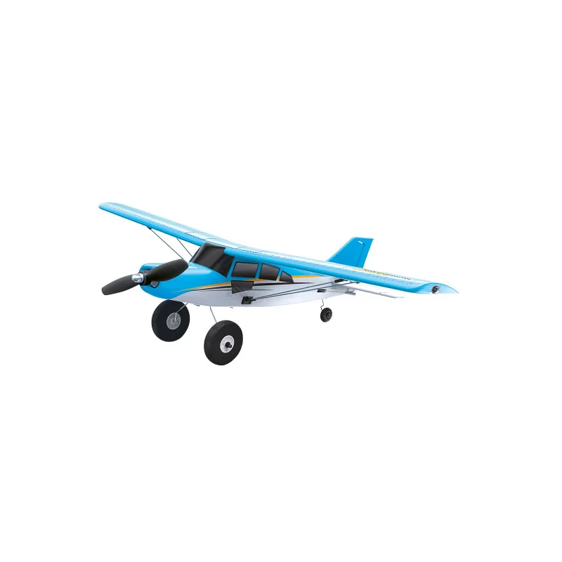 Radio-controlled electric plane MAULE GYRO TRAINER blue Mode 1 RTF