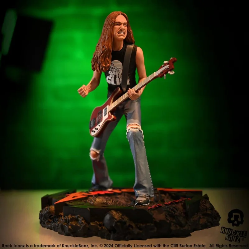 Metallica statuette Rock Iconz Cliff Burton II 22 cm