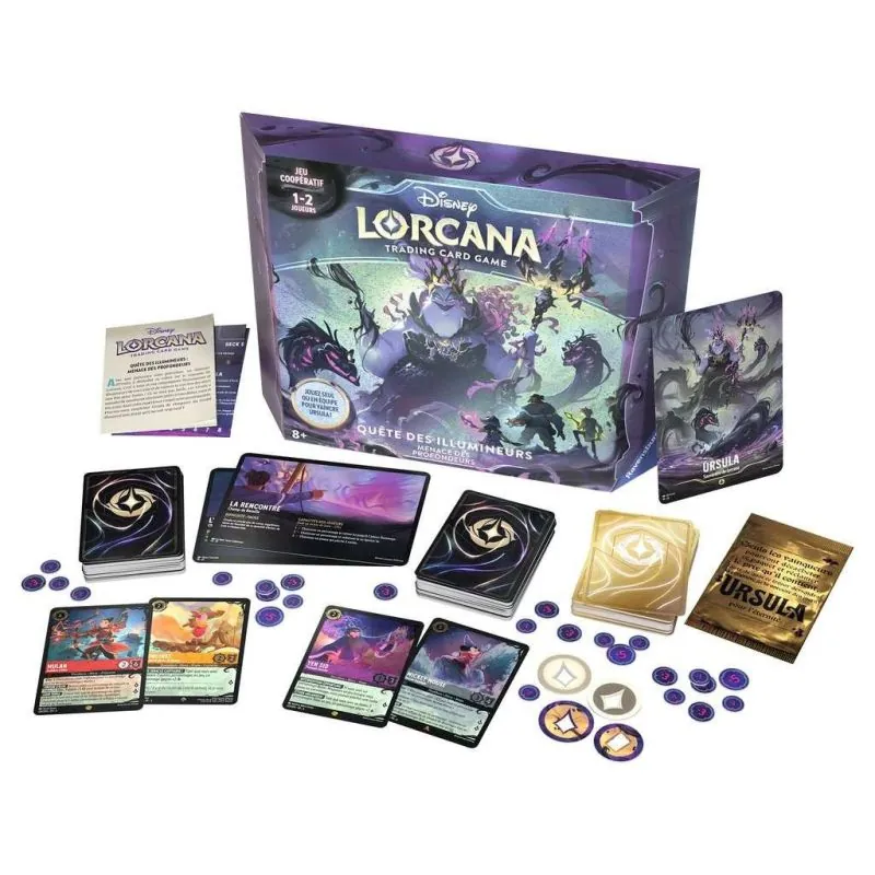 DISNEY Lorcana Coffret Quête des Illumineurs Le Retour d'Ursula - Chapitre 4 FR