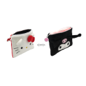 HELLO KITTY & KUROMI - Reversible Plush Pencil Case