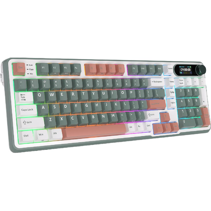 Royal Kludge S98 TFT Linear 98K Camping QWERTY - RGB ANSI (ENG) Wireless Keyboard