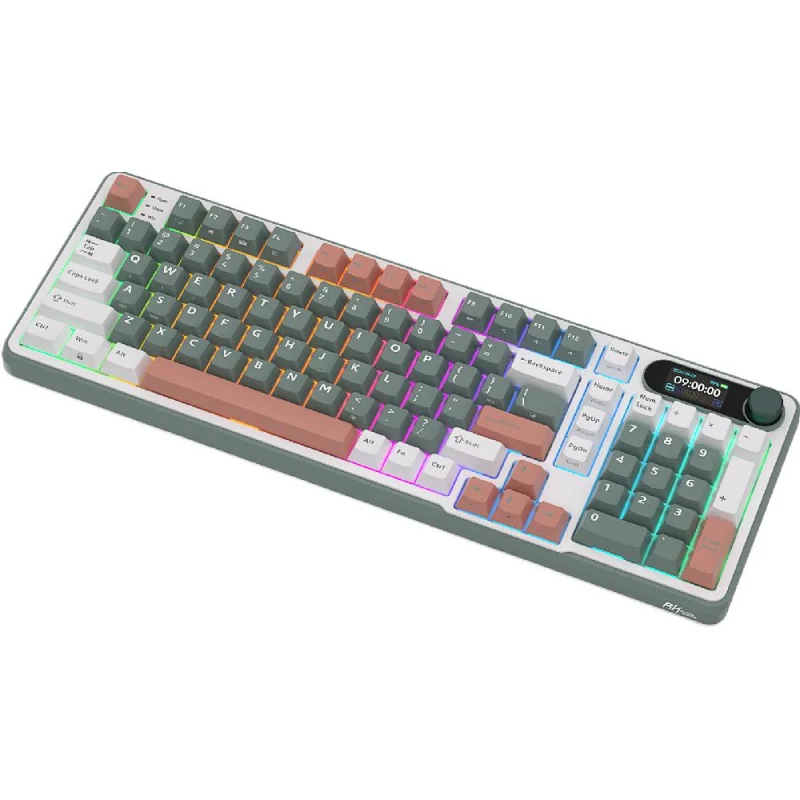 Royal Kludge S98 TFT Linear 98K Camping QWERTY - RGB ANSI (ENG) Wireless Keyboard