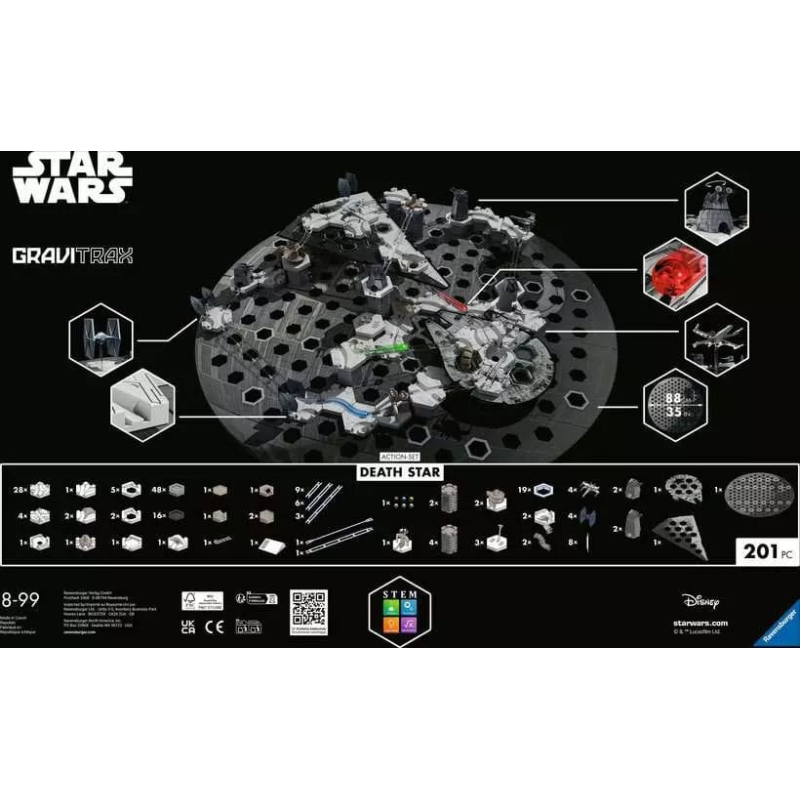 Star Wars GraviTrax Death Star construction game *multilingual*