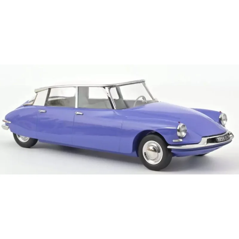 CITROEN DS 19 1959 Delfinio azul y blanco