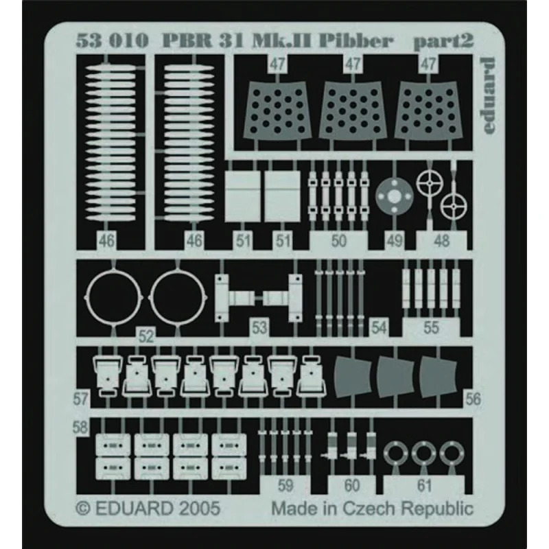 PBR 31 Mk.II Pibber (diseñado para ser ensamblado con maquetas de Tamiya)