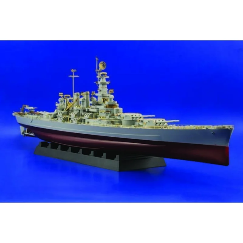 USS BB-55 North Carolina (diseñado para ser ensamblado con maquetas de Trumpeter)