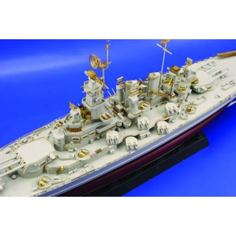 USS BB-55 North Carolina (diseñado para ser ensamblado con maquetas de Trumpeter)