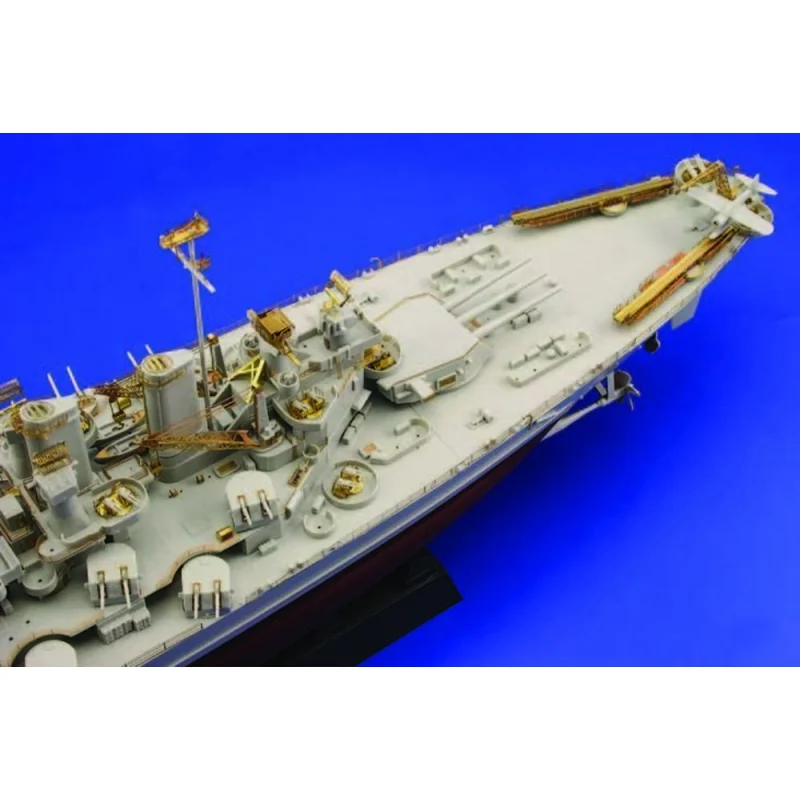 USS BB-55 North Carolina (diseñado para ser ensamblado con maquetas de Trumpeter)