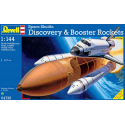Space Shuttle Discovery & Booster Rockets