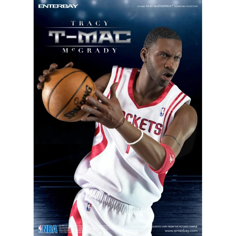 NBA Collection Figura Real Masterpiece 1/6 Tracy McGrady 30 cm