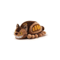 Studio Ghibli Peluche Little Fluffy Cat Bus 20 cm