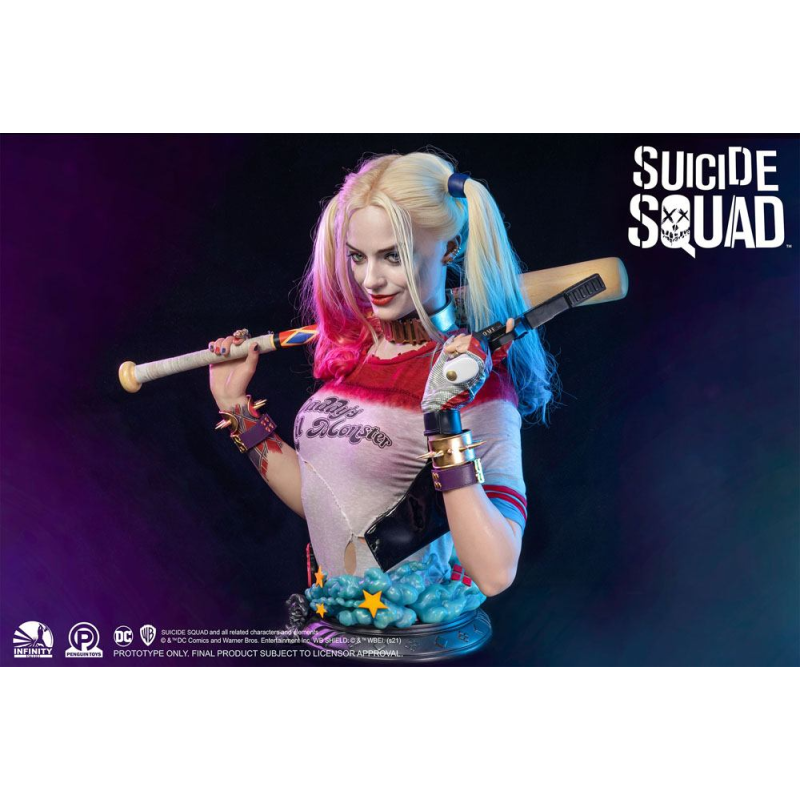 Busto Escuadrón Suicida 1/1 Harley Quinn 77 cm