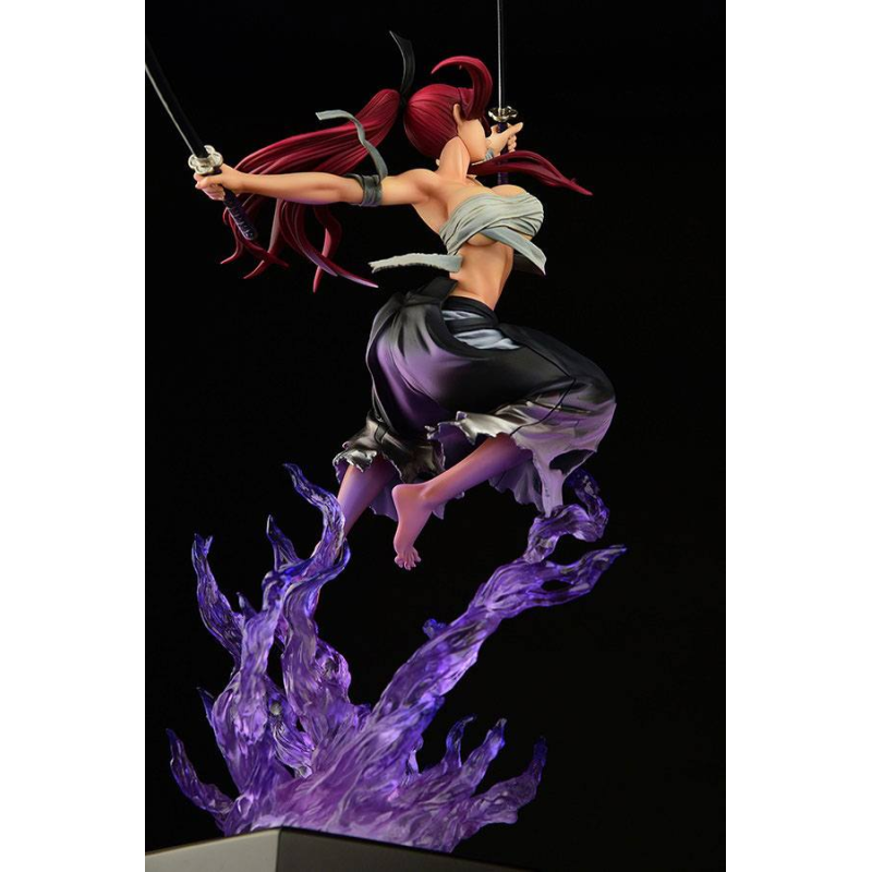 Estatua de Fairy Tail 1/6 Erza Scarlet Samurai Ver. Shikkoku 43cm