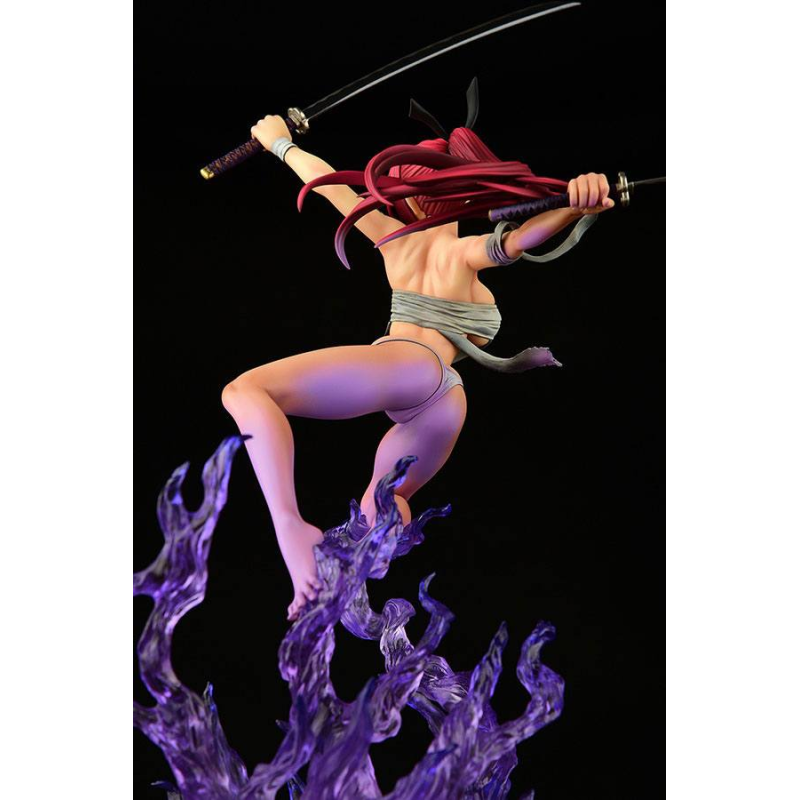 Estatua de Fairy Tail 1/6 Erza Scarlet Samurai Ver. Shikkoku 43cm
