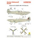 Supermarine Spitfire Mk. I à XVI Stencil Data for two aircraft.