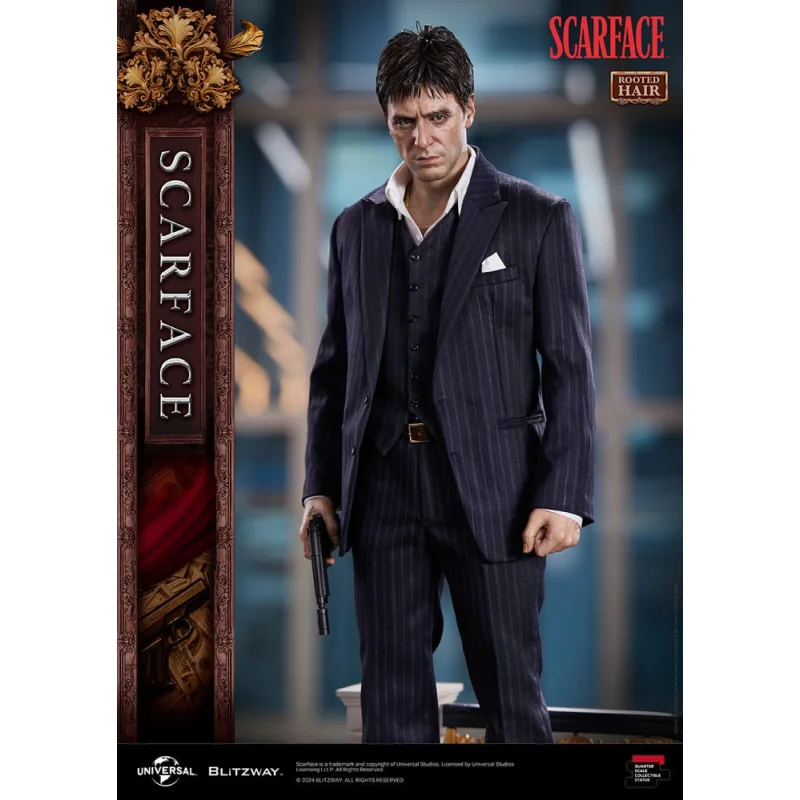 Scarface 1/4 Rooted Superb Scale Statue