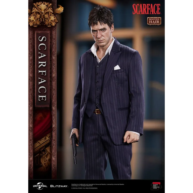 Scarface 1/4 Rooted Superb Scale Statue