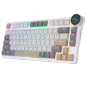 Royal Kludge N80 Tactile 80K Pearly Dawn - RGB ANSI (QWERTY) Wireless Keyboard