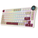 Royal Kludge N80 Tactile 80K Rosy Clouds - RGB ANSI (QWERTY) Wireless Keyboard