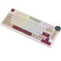 Royal Kludge N80 Tactile 80K Rosy Clouds - RGB ANSI (QWERTY) Wireless Keyboard