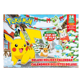 Pokémon Advent Calendar Battle Figures Deluxe Holiday 2024 *DE/FR/NL Version*