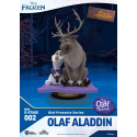 Frozen PVC statuette Mini Diorama Stage Olaf Presents Olaf Aladdin 12 cm