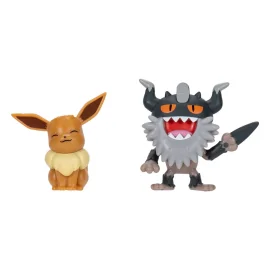 Pokémon pack 2 figures Battle Figure Set Berserkatt & Eevee 2