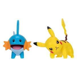 Pokémon pack 2 figures First Partner Battle Figure Set Gobou & Pikachu 4