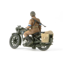 BSA M20 Motorcycle with British Military Police