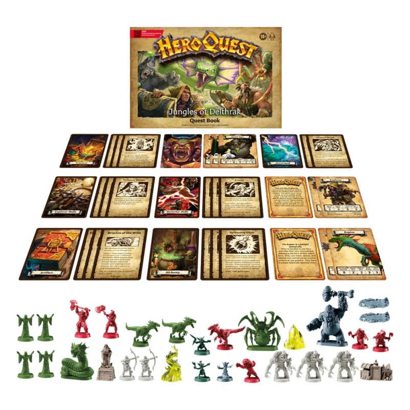 HeroQuest expansion board game Jungles of Delthrak Quest Pack *ENGLISH*